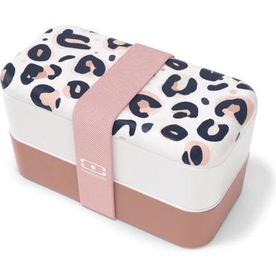 Monbento Bento box na jídlo MB Original Pink Leopard