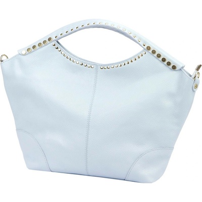 Camilla dámska kožená kabelka PREMIUM 10.003 Dollaro modrá 48 x 30 x 12 cm