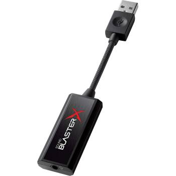 Creative Външна звукова карта Creative Sound BlasterX G1, 7.1 HD, USB, 3.5 mm жак (8829)