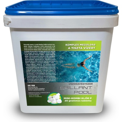 Brillant Pool Brilliant Pool Mini-combination Хлорни таблетки 5kg (UVC-705B)