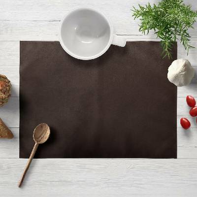 Biante Sametové prostírání Velvet Premium SVP-016 Tmavě hnědé 35x45cm