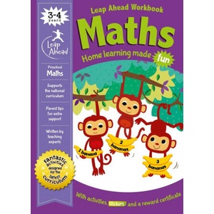 Leap Ahead: 3-4 Years Maths | AUTOR, SIN (2021)