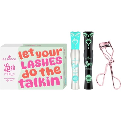 Essence КОМПЛЕКТ ESSENCE - Mascara Primer + Mascara + Eyelash curler Комплект дамски