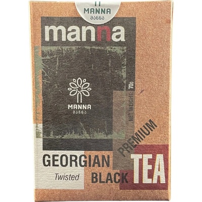 MANNA 75 gruzínsky Čierny čaj sypaný 80 g