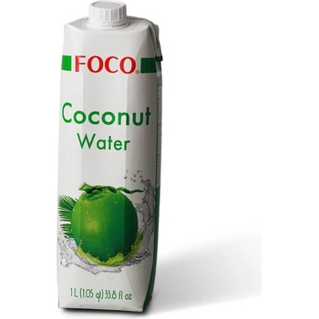 Foco Kokosová voda 100% naturálna 12 x 1 l