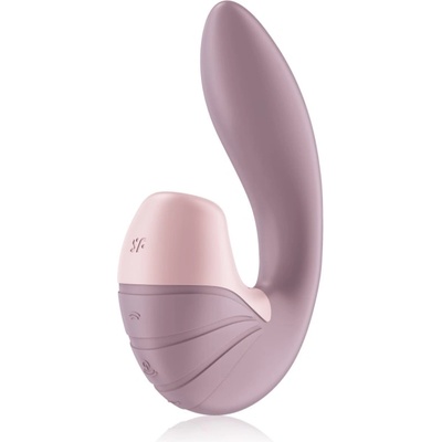 Satisfyer SUPERNOVA DOUBLE AIR PULSE вибратор със стимулиране на клитора Old rose 14, 5 см