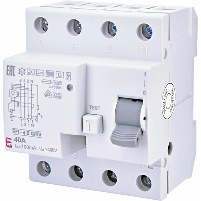 ETI EFI-4 4p B G/KV 40/0,1A