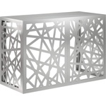 vidaXL Покритие за климатик Сребристо 90 x 40 x 60 см (8014155)