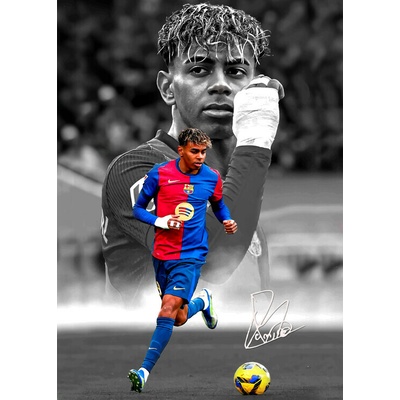 Plagát, Obraz - Football player Spain, 30 × 40 cm