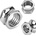 Piercingate tunel do ucha PTP00182