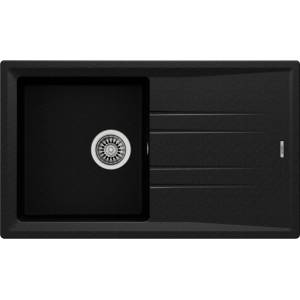 Teka STONE 50 B-TG Гранитна мивка за вграждане черен металик (М.1021.ЧМ) Мивка за вграждане