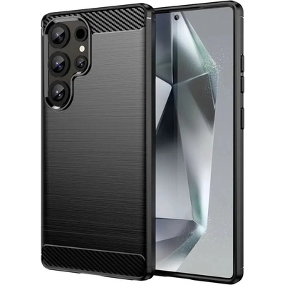 HQWear Карбонов калъф за Samsung Galaxy S25 Ultra - черен (5907769368424)