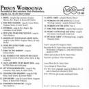 Various : Prison Worksongs CD