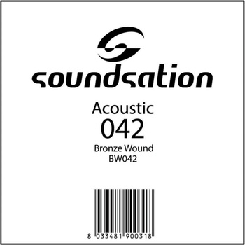 Soundsation Единична струна за акустична / електрическа китара bw042