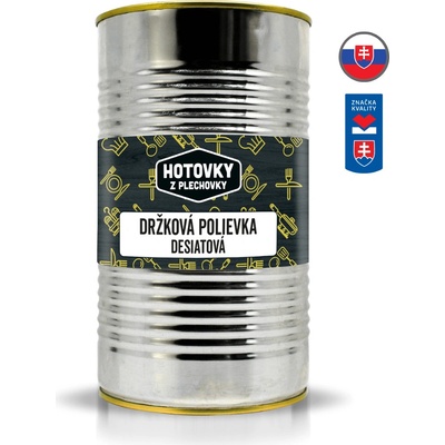 Hotovky z plechovky Držková polievka desiatová 1,2 l