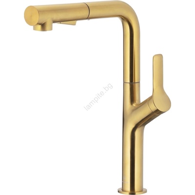 Armatura 6623-220-31 - Кран за мивка с издърпваща се пръскачка DUERO DESIGN златист (KF0101)