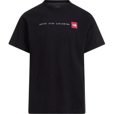 The North Face M Never Stop Exploring Regular Short Sleeve Tee-Graphic