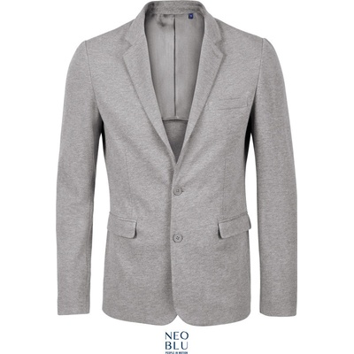 NEOBLU Blejzr Marcel Men piquéCOT243169077n1-grey melang Melír šedá