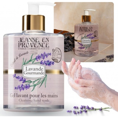 Jeanne en Provence mycí gel na ruce Verbena a citrón 500 ml