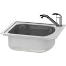 HOBIS Dřez bez odkapávače DRE