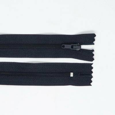 Spirálový zip, šíře 3 mm, délka 65 cm, tmavě modrá
