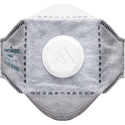 Portwest Противопрахова респираторна маска p392 ffp3 с клапан и активен въглен (p392whr)