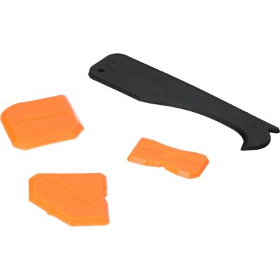 Silikónové špachtle FASTER TOOLS s krájačom, škrabkou sada 4ks.