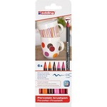 edding Комплект четки за порцелан, EDDING "4200 Warm color", 6 различни цвята 4-4200-6999 (4-4200-6999)