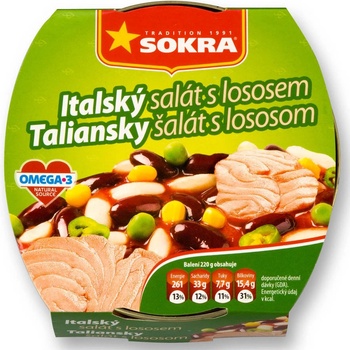Sokra Italský salát s lososem 220 g