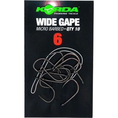 Korda Basix Wide Gape Barbless veľ.2 10 ks