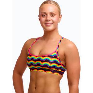 Funkita Горнище на бански костюм Funkita Sports Top rainbowie