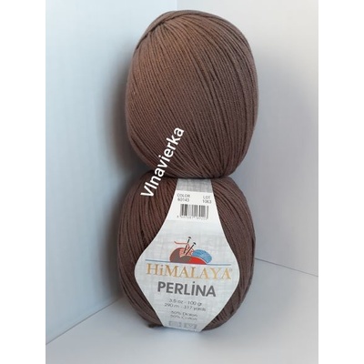 Himalaya perlina 60143 hnedá