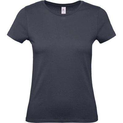 B&C Tričko B&C E150 dámské krátký rukáv COT 01002T48000 Navy světlá