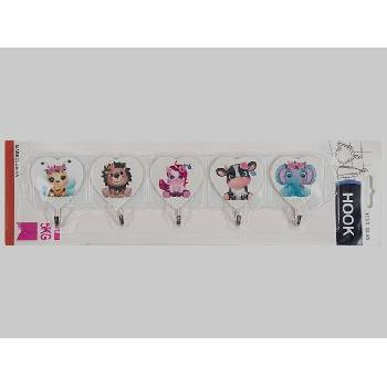 Детска закачалка с 5 куки Животни (yq692)