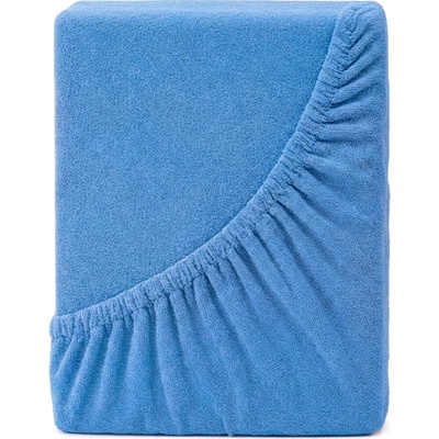 4Home froté prestieradlo deluxe modrá 180x200