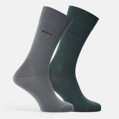 Boss Чорапи Boss Men's Bamboo Moisture Wicking Crew Socks - Green 337