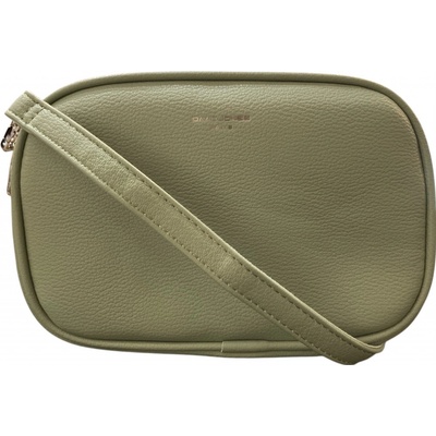 David Jones dámská crossbody kabelka CM 6949 light green zelená