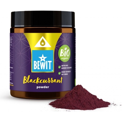Bewit Černý rybíz lyofilizovaný prášek BIO RAW 350 g