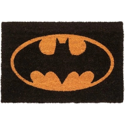 CurePink Batman Logo černá 60 x 40 cm
