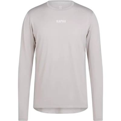 Rapha Long Sleeve Trail Technical T-Shirt silver/white pánsky