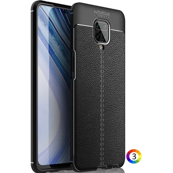 Image 1 of Xiaomi Redmi Note 9 Pro Max Удароустойчив Litchi Skin Калъф и Протектор