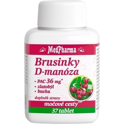 MedPharma Brusinky D-manóza 37 tabliet