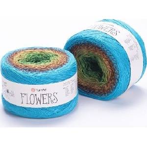 YARNART Flowers 314 Плетива прежда (Flowers 314)