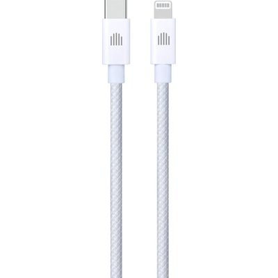 Dviced Cable USB-C to Lightning Nylon Textile 1, 25m - White (DV120006)