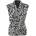 VERO MODA Потник Vero moda Gema Gabi vest - Multicolor (Black / Aop Gema)