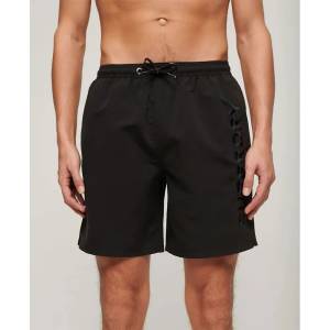 Superdry Бански гащета Superdry Premium Embroidered 17´´ swimming shorts - Black (Black)