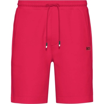BOSS Къси панталони BOSS Headlo 1 Embroidered Logo Shorts - Medium Pink