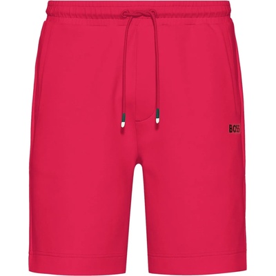 BOSS Къси панталони BOSS Headlo 1 Embroidered Logo Shorts - Medium Pink