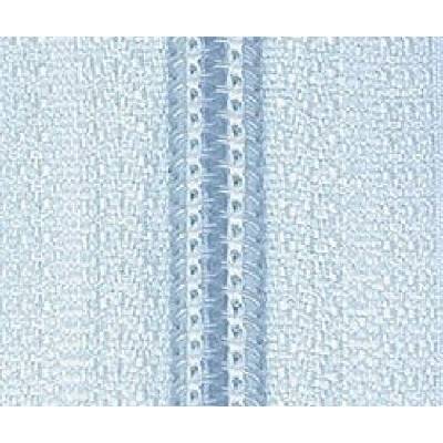 Zips špirálový deliteľný 6mm - dvojcestný farba 27 svetlo modrá dĺžka 75 cm