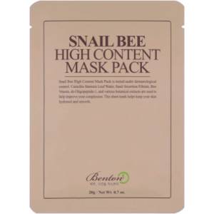 Benton Snail Bee High Content Mask Pack - Маска с охлювена слуз и пчелен отрова 1бр
